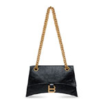 Balenciaga Crush Small Chain Bag in Black 716351 210IT 1000