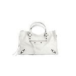 Balenciaga Le City Bag Medium in Optic White 797786 2ABEK 9104