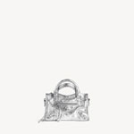 Balenciaga Le City Bag Mini in Silver 806395 2AA9R 8122