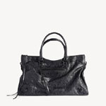 Balenciaga Le City Bag Large in Black 808388 2ABEL 1000