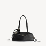 Balenciaga Carrie Bowling Bag Small in Black 832920 2ABNQ 1000