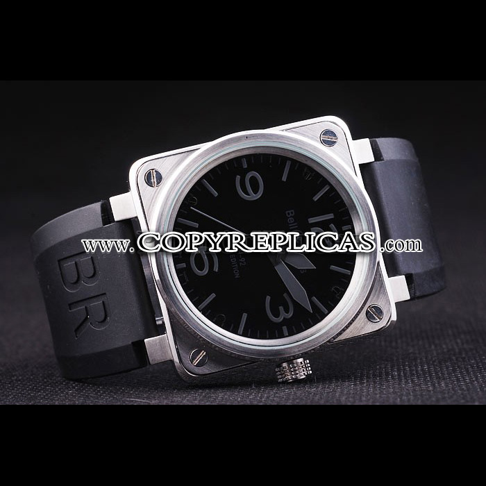 Bell Ross BR01-92 Black-Grey Dial-br23 BR5603 - Photo-2