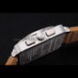 Bell Ross BR 03-94 Black Dial Silver Case Brown Leather Strap BR5576 - thumb-4