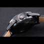 Bell Ross BR126 Flyback Black Dial Black Case Black Suede Leather Strap BR5592 - thumb-4