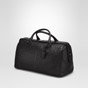 Bottega Veneta medium duffel bag in nero intrecciato vn 55009038DA - thumb-2