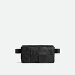 Bottega Veneta Cassette Belt Bag Black 651053 VCQ7 28803