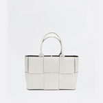 Bottega Veneta Small Arco Tote Bag in White 652867 VMAY 39041