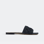Bottega Veneta Padded Flat Sandal in Indigo 708906 V26M 04245