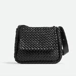 Bottega Veneta Cobble Shoulder Bag Black 709418 V01D 18425