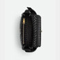 Bottega Veneta Cobble Shoulder Bag Black 709418 V01D 18425 - thumb-3