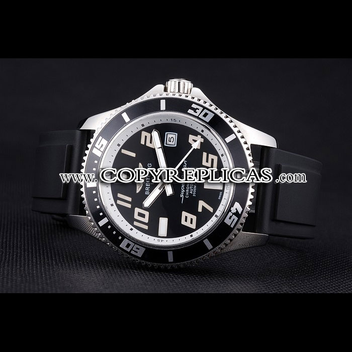 Breitling Superocean 42 Abyss White Accents Rubber Bracelet BL5667 - Photo-3