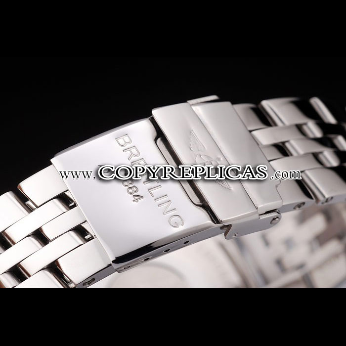 Breitling Transocean White Dial Stainless Steel Strap BL5671 - Photo-4