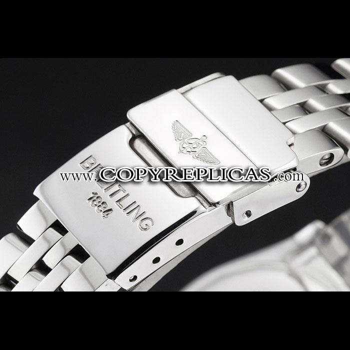 Breitling Colt Lady Pearl Dial Diamond Hour Marks Stainless Steel Case Bracelet BL5699 - Photo-3