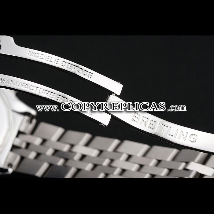 Breitling Colt Lady Pearl Dial Diamond Hour Marks Stainless Steel Case Bracelet BL5699 - Photo-4