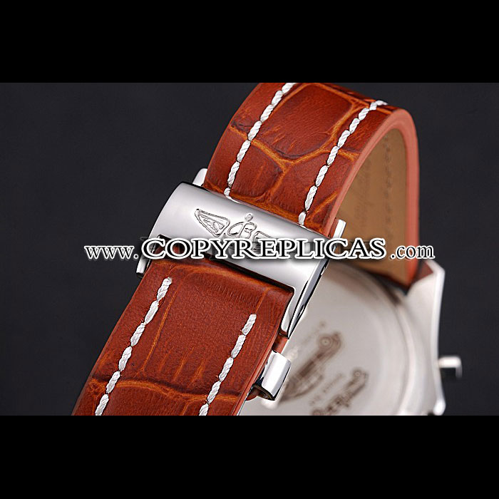 Breitling Bentley Mulliner Tourbillon Brown Dial Stainless Steel Case Brown Leather Strap BL5719 - Photo-4