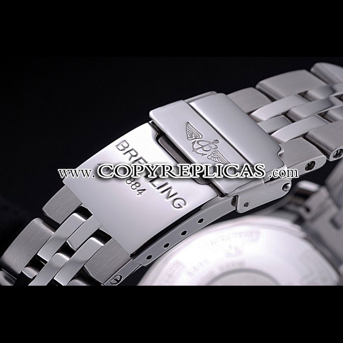 Breitling Professional Chronospace Black Dial Stainless Steel Bracelet BL5760 - Photo-4