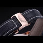 Breitling Navitimer 01 Black Dial Rose Gold Case Black Leather Bracelet BL5635 - thumb-4