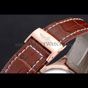 Breitling For Bentley Mulliner Tourbillon White Dial Rose Gold Case Brown Leather Strap BL5636 - thumb-4