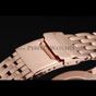 Swiss Breitling Navitimer Black Dial Rose Gold Case Bracelet BL5659 - thumb-4