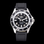 Breitling Superocean 42 Abyss White Accents Rubber Bracelet BL5667