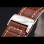 Breitling Navitimer World White Dial Brown Leather Bracelet BL5668 - thumb-4