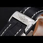 Breitling Bentley Mulliner Tourbillon Yellow Dial Steel Case Black Leather Strap BL5680 - thumb-4