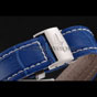Breitling Chronomat Patrouille De France Blue Dial Steel Case Blue Leather Strap BL5682 - thumb-4