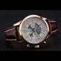 Breitling Chronomat Blue Dial Stainless Steel Case Gold Bezel Blue Leather Strap BL5688 - thumb-3
