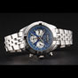 Breitling Chronomat Quartz Blue Dial Stainless Steel Case Bracelet BL5705 - thumb-3
