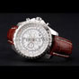 Breitling Bentley Motors T Stainless Steel Case White Dial Brown Leather Bracelet BL5711 - thumb-3