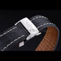 Breitling Transocean Chronograph Unitime Black Dial Steel Case Black Leather Bracelet BL5733 - thumb-4