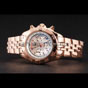 Breitling Chronomat Quartz Pearl Dial Rose Gold Case Bracelet BL5737 - thumb-2