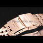 Breitling Chronomat Quartz Dark Blue Dial Rose Gold Case Bracelet BL5738 - thumb-3