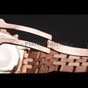 Breitling Chronomat Quartz Dark Blue Dial Rose Gold Case Bracelet BL5738 - thumb-4
