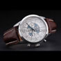Breitling Transocean Chronograph Unitime White Dial Stainless Steel Case Brown Bracelet BL5748 - thumb-2