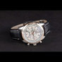 Breitling Transocean White Dial Black Leather Strap Rose Gold Bezel BL5754 - thumb-2