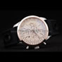 Breitling Transocean White Dial Black Rubber Strap Rose Gold Bezel BL5765 - thumb-2