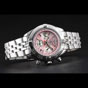 Breitling Chronomat Quartz Pink Dial Stainless Steel Case Bracelet BL5771 - thumb-3