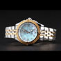 Breitling Colt Lady Blue Dial Diamond Hour Marks Gold Bezel Steel Case Two Tone Bracelet BL5772 - thumb-2