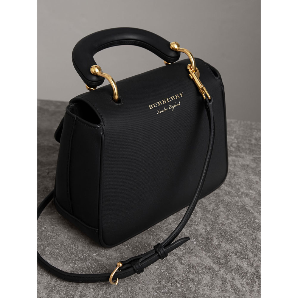 Burberry Small DK88 Top Handle Bag in Black 40549161 - Photo-3
