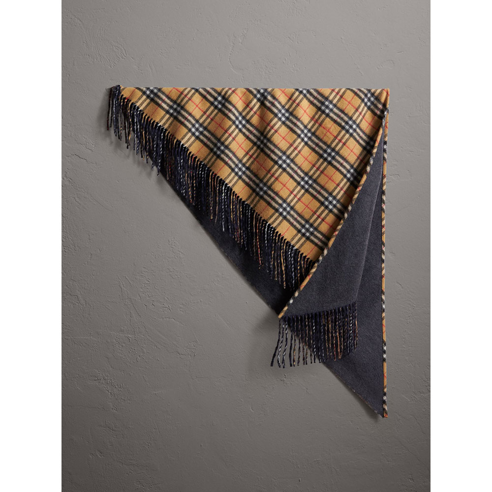 Burberry Bandana in Vintage Check Cashmere 40688721