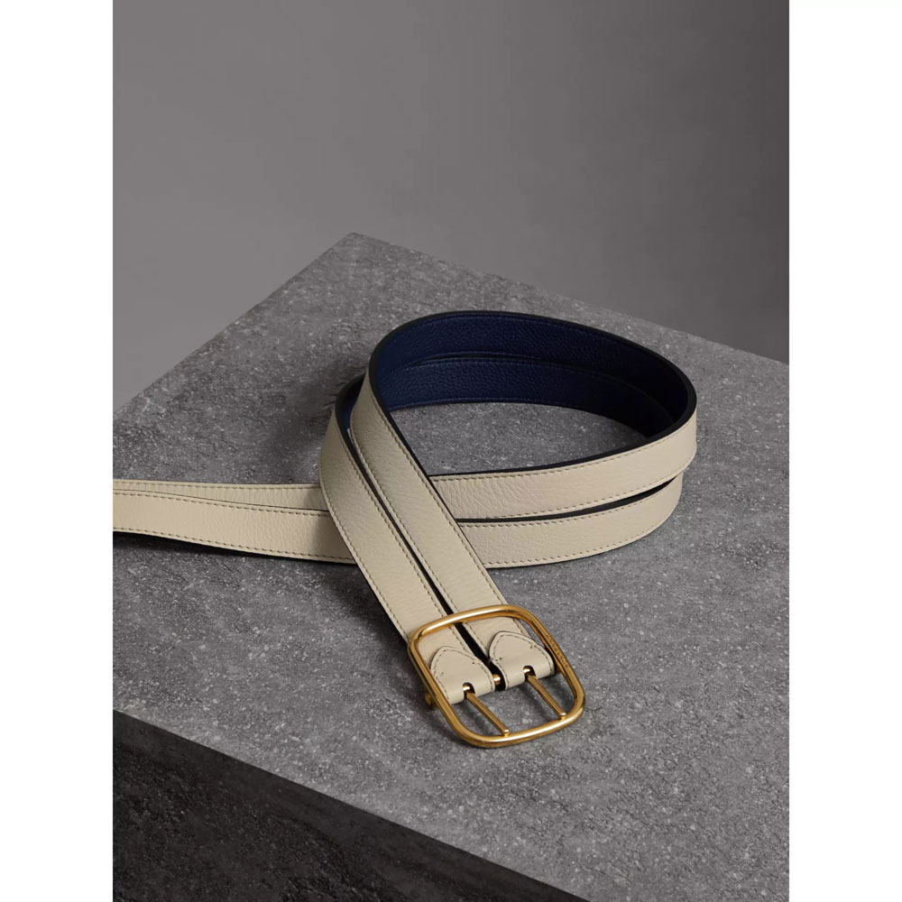 Burberry Reversible Double-strap Leather Belt 40735511 - Photo-3