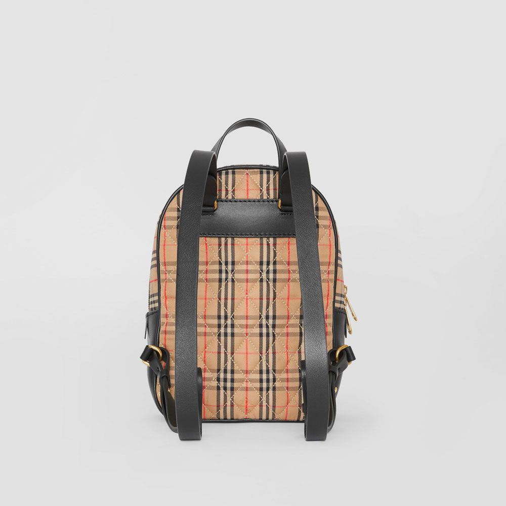 Burberry 1983 Check Link Backpack 80046531 - Photo-4