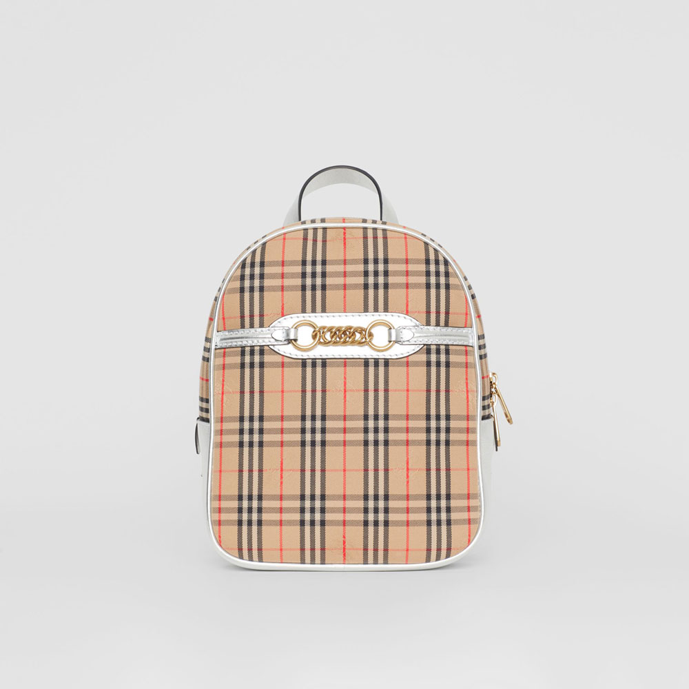 Burberry 1983 Check Link Backpack 80064121
