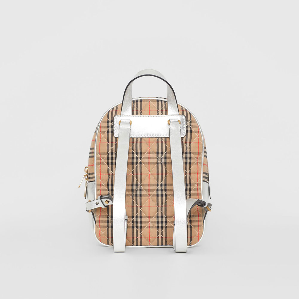 Burberry 1983 Check Link Backpack 80064121 - Photo-3