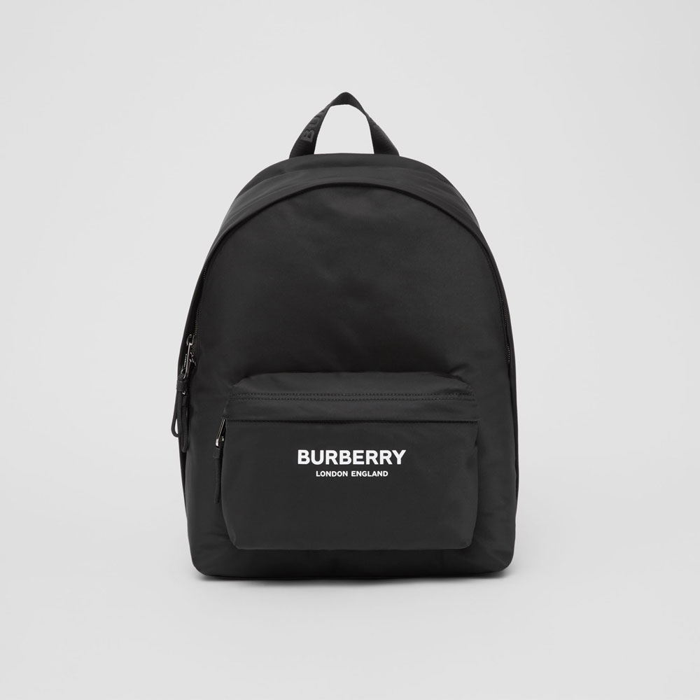 Burberry Logo Print ECONYL Backpack 80210841