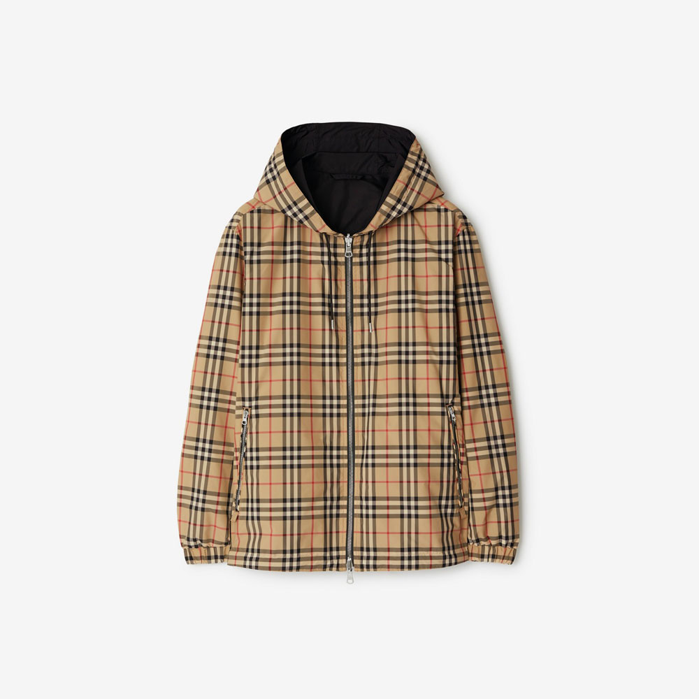 Burberry Reversible Check Jacket in Archive beige 80270971