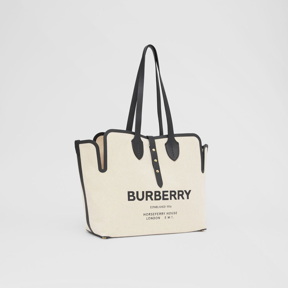 Burberry The Medium Soft Cotton Canvas Belt Bag 80313181 - Photo-3
