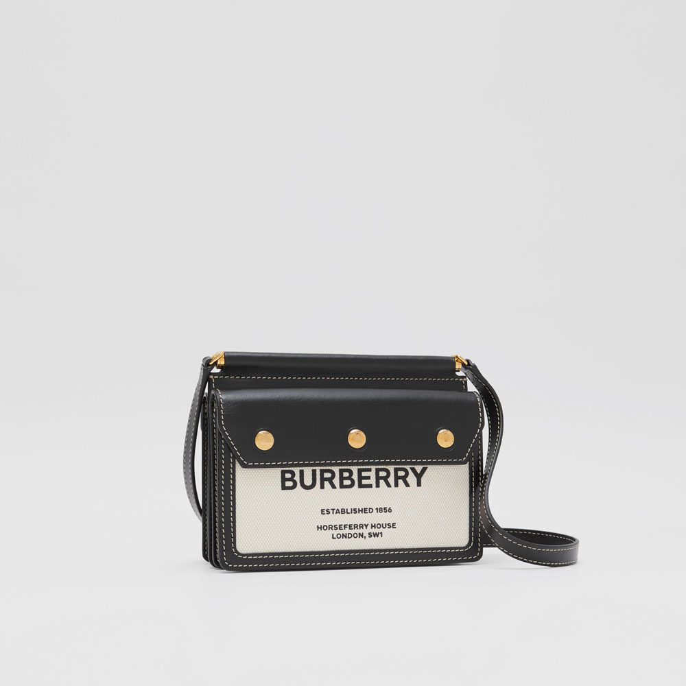 Burberry Mini Horseferry Print Title Bag with Pocket Detail 80319011 - Photo-3