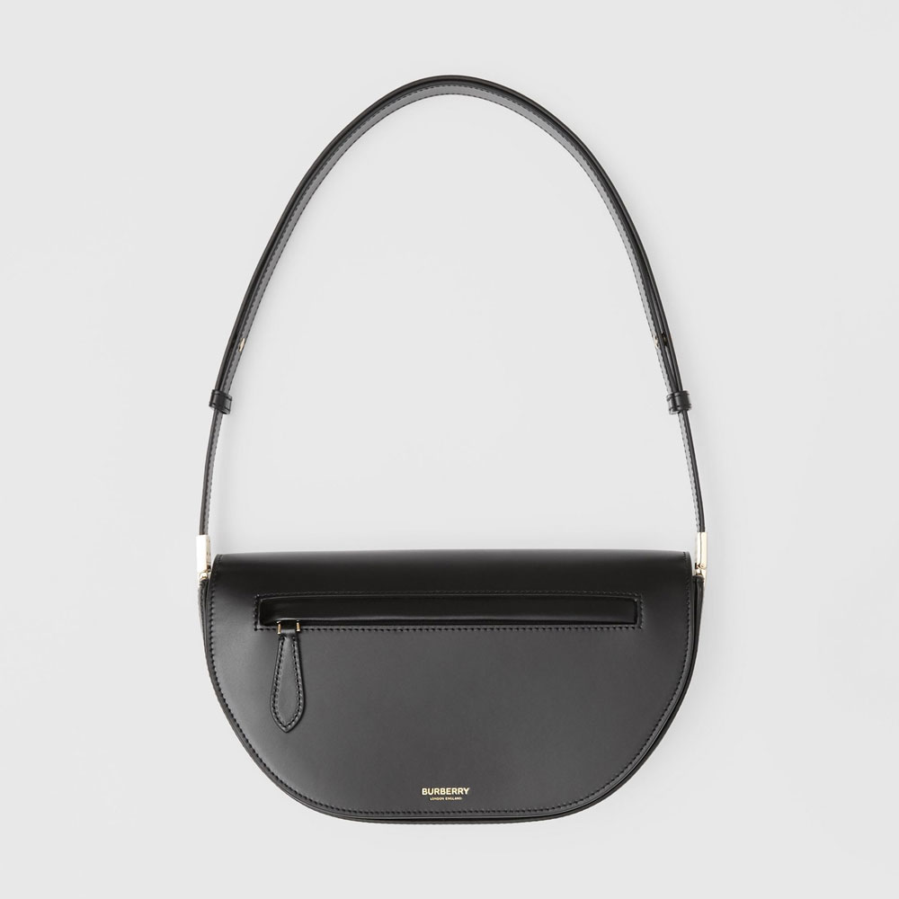 Burberry Small Leather Olympia Bag in Black 80363811